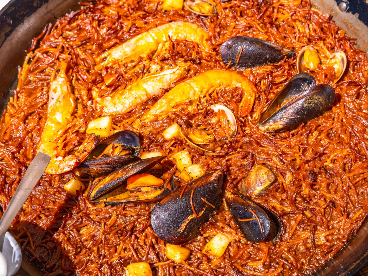 Fideuá de marisco