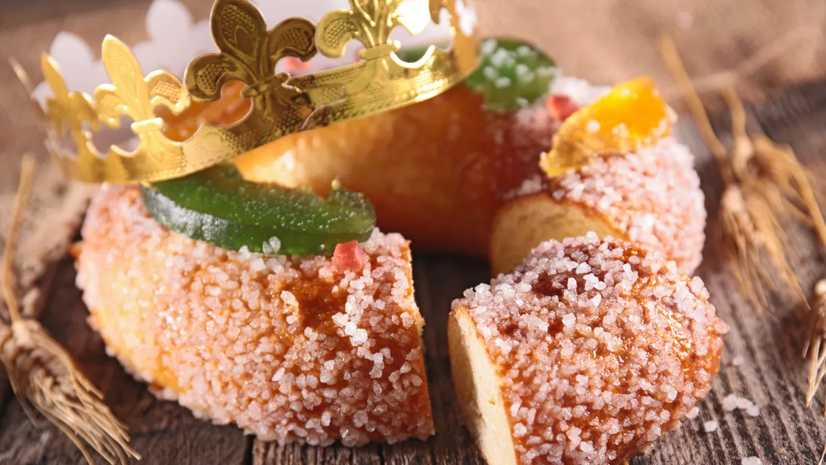 Roscón de Reyes casero
