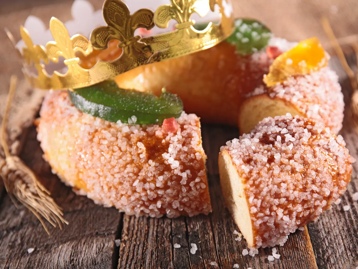 Roscón de Reyes casero