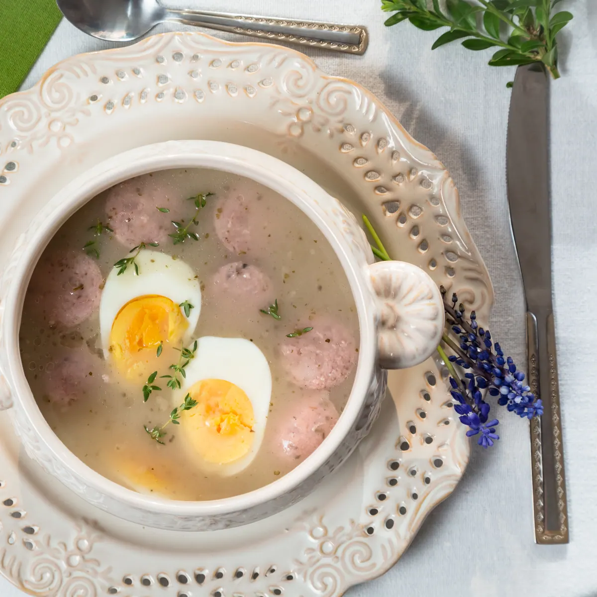 Sopa castellana de la abuela