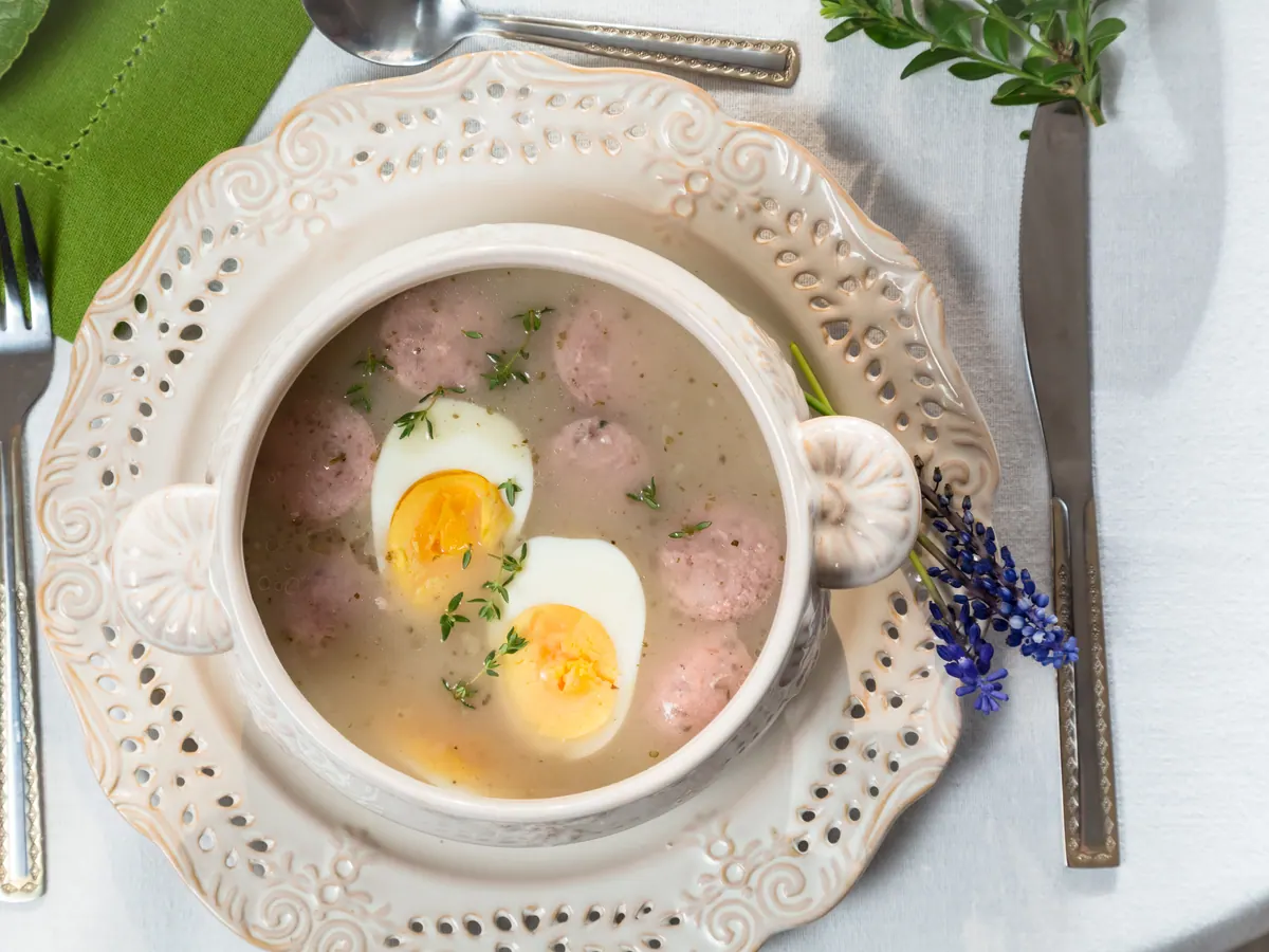 Sopa castellana de la abuela